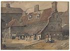 Spellers Court,off Love Lane [Watercolour, George Shepherd June 30 1817]  | Margate History